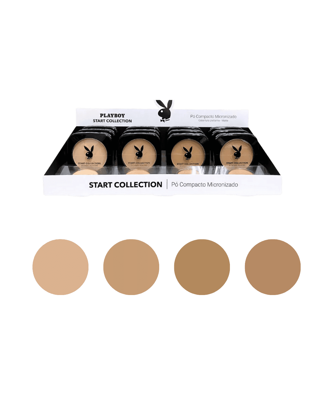 HB103845 PO COMPACTO COR CLARA START COLLECT CX/12 PLAYBOY