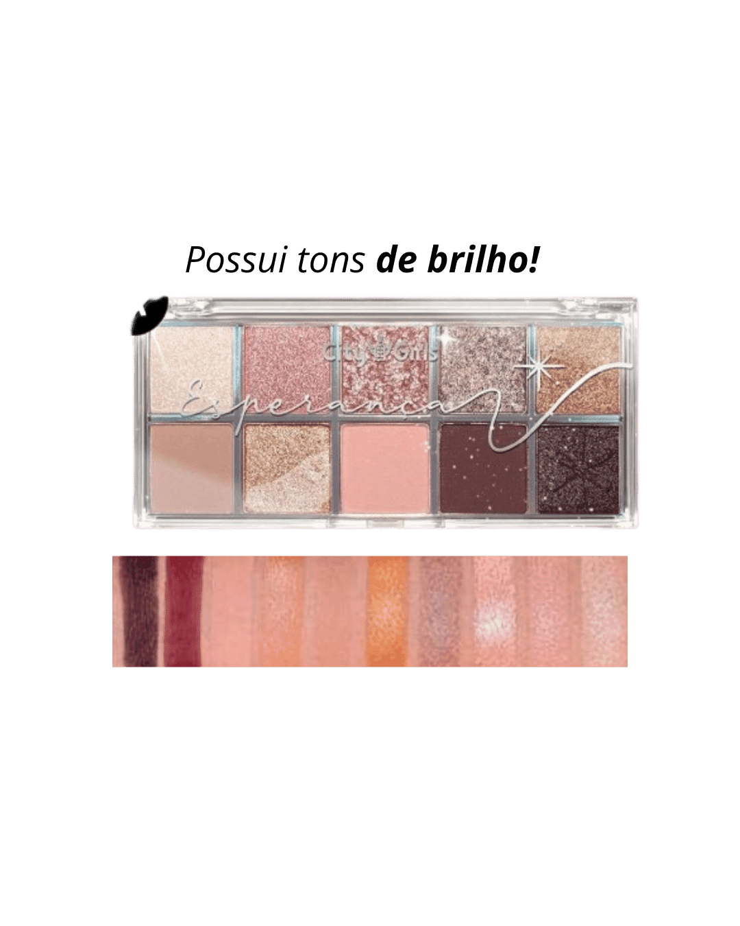 CG334-A PALETA DE SOMBRAS READY TO GLOW CITY GIRLS