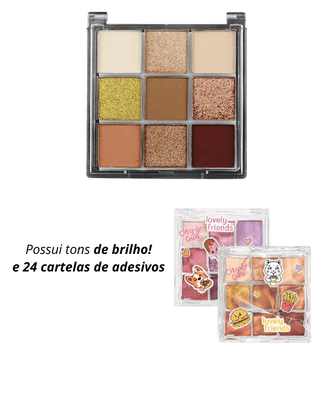 CG271-A PALETA DE SOMBRAS LOVELY FRIENDS CITY GIRLS