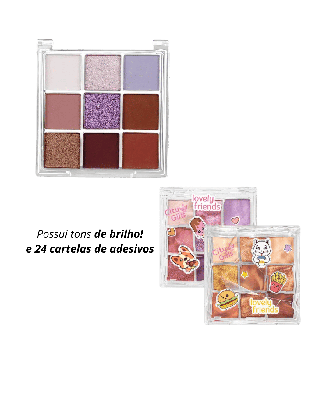 CG271-B PALETA DE SOMBRAS LOVELY FRIENDS CITY GIRLS