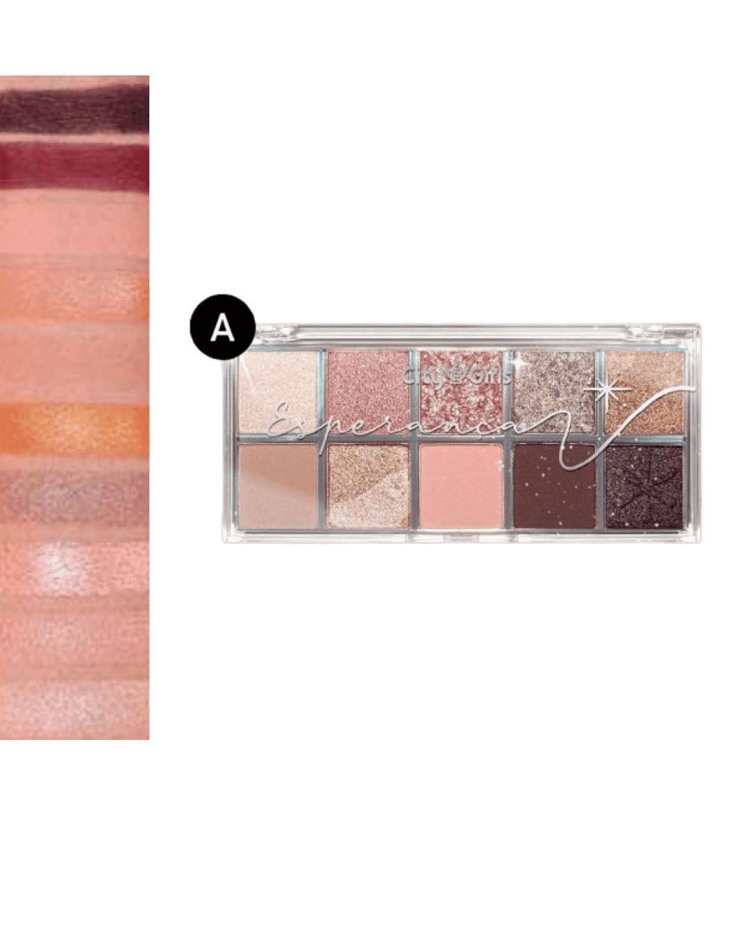 CG289-A PALETA DE SOMBRAS ESPERANCA CITY GIRLS