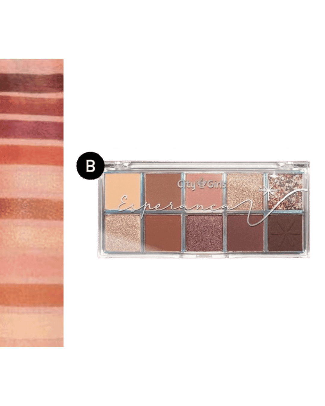 CG289-B PALETA DE SOMBRAS ESPERANCA CITY GIRLS