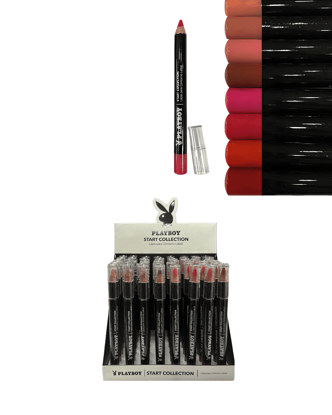 HB102334 LAPIS CONTORNO LABIAL START COLLECT CX/48 PLAYBOY