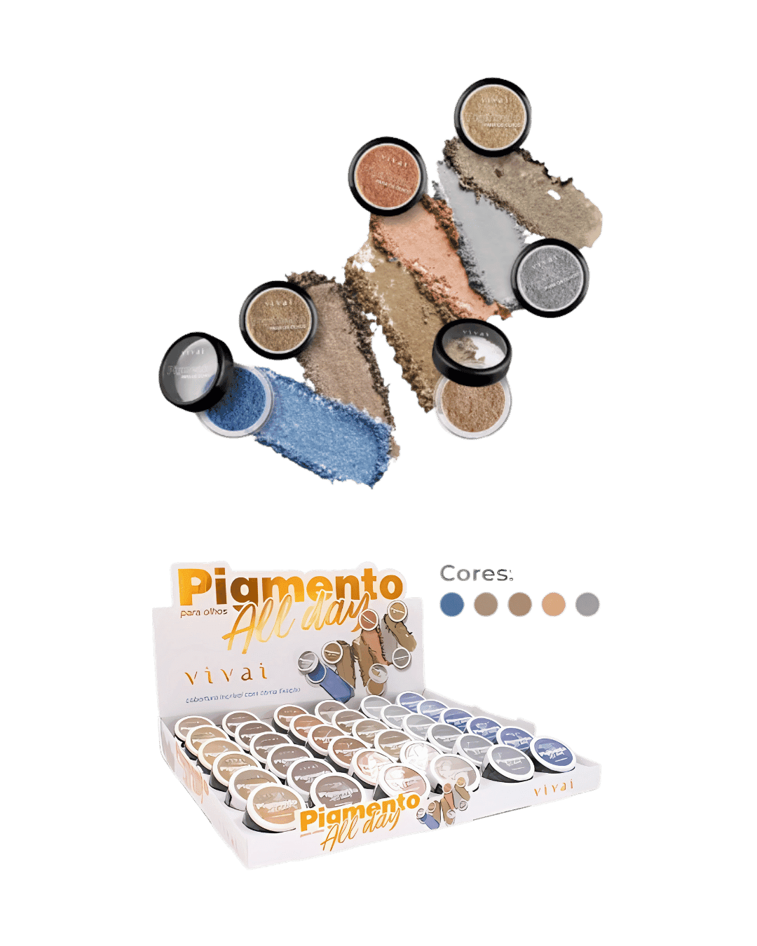 1058.1.1 PIGUIMENTO PARA OLHOS ALL DAY CX/36 VIVAI