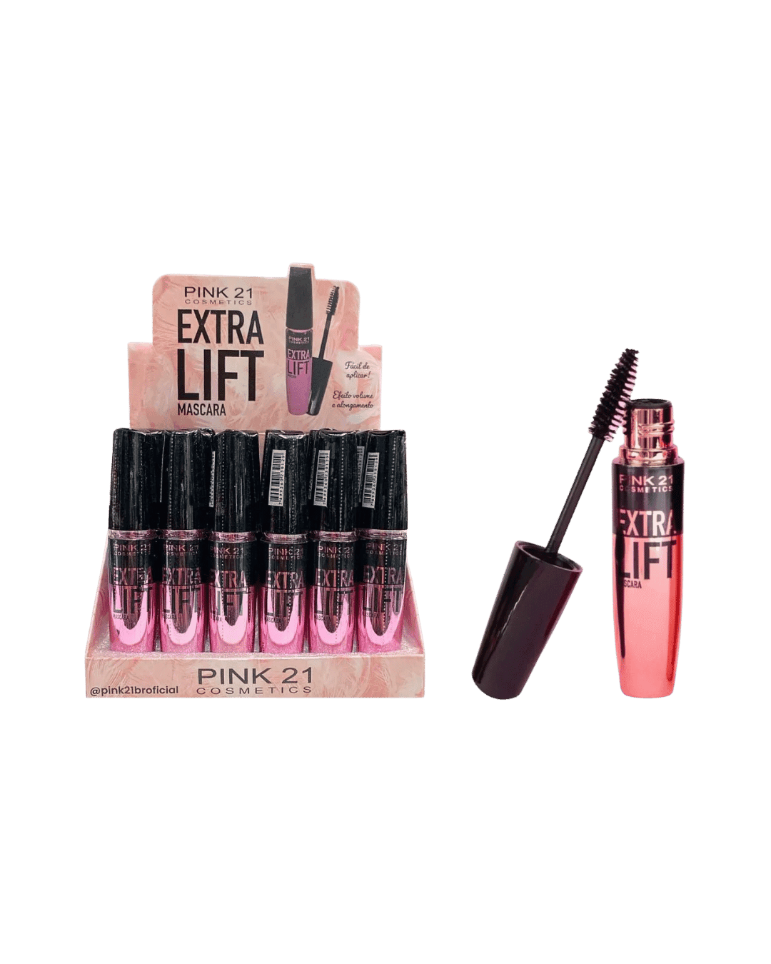 CS3548 MASCARA PARA CILIOS EXTRA LIFT CX/24 PINK 21
