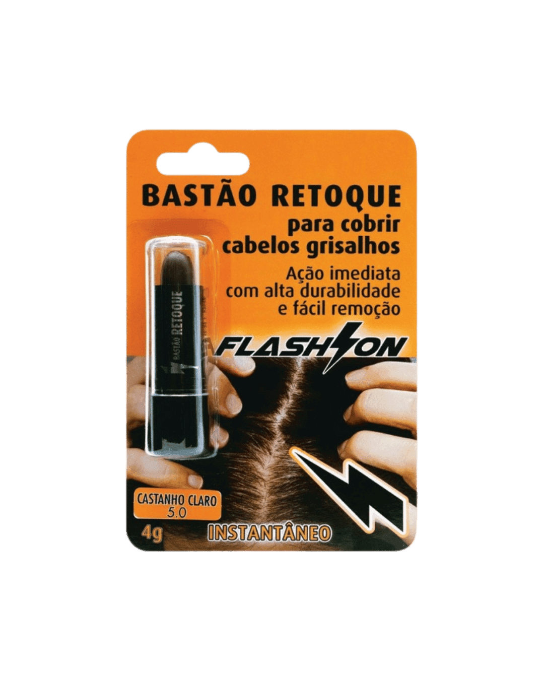 368 BASTAO RETOQUE FLASH ON CASTANHO CLARO 5.0