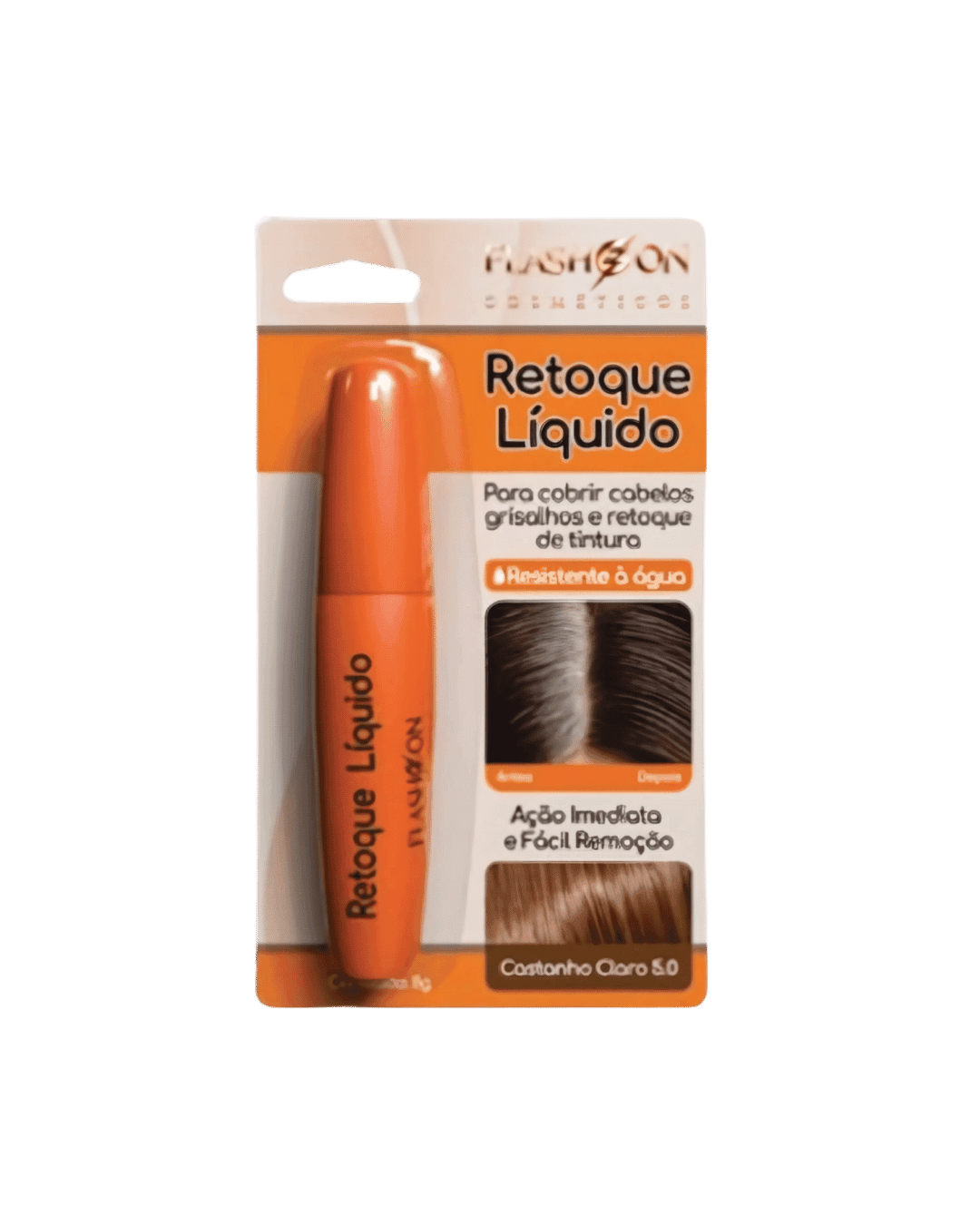 372 LIQUIDO RETOQUE FLASH ON CASTANHO CLARO 5.0