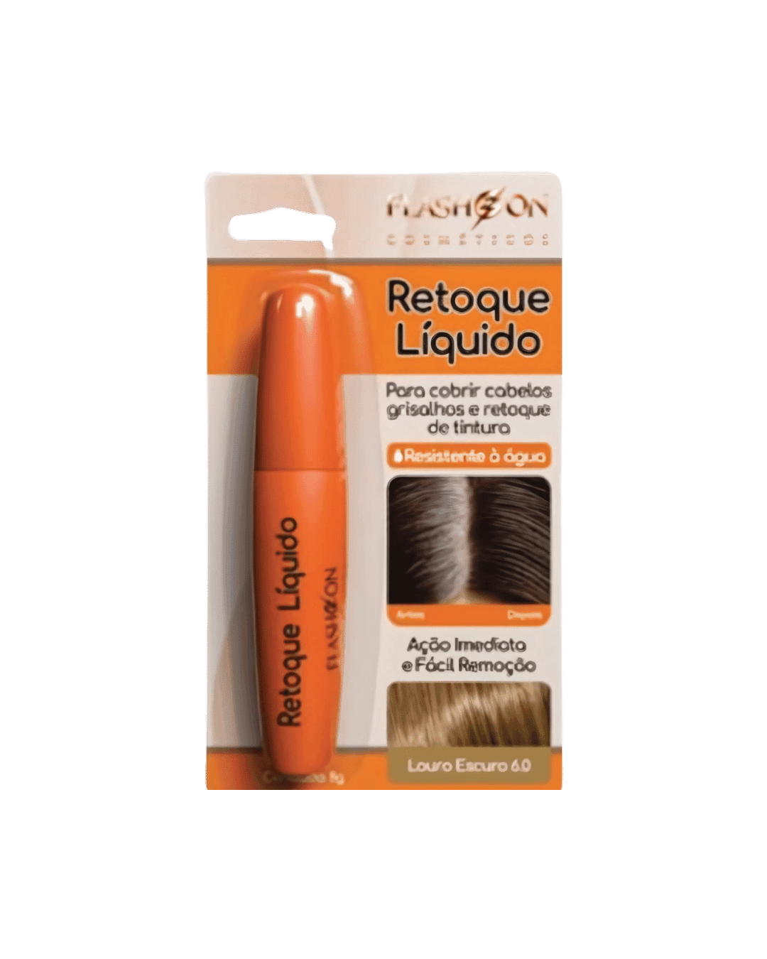 375 LIQUIDO RETOQUE FLASH ON LOURO ESCURO 6.0