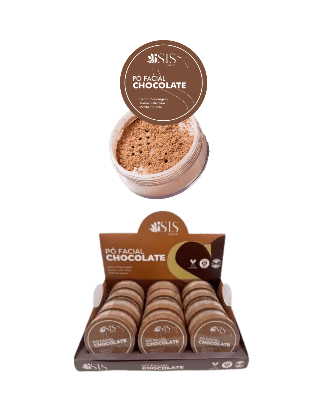 IS084 PO FACIAL CHOCOLATE CX/12 ISIS MAKEUP