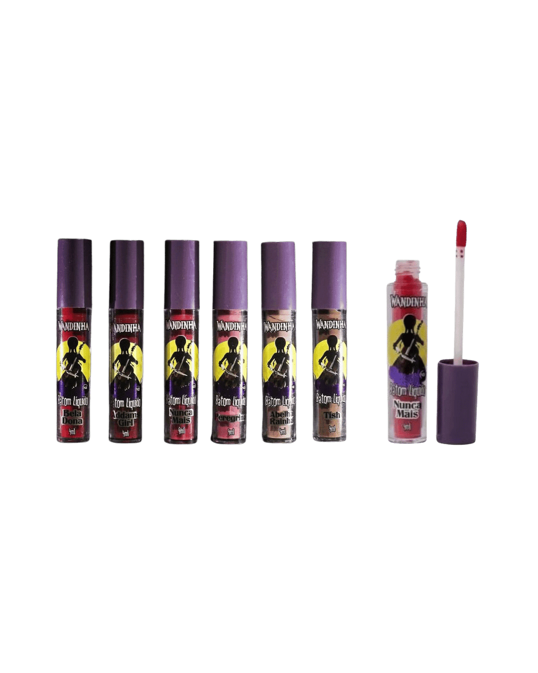 BATOM LIQUIDO MATTE WANDINHA CX/24 SAFIRA