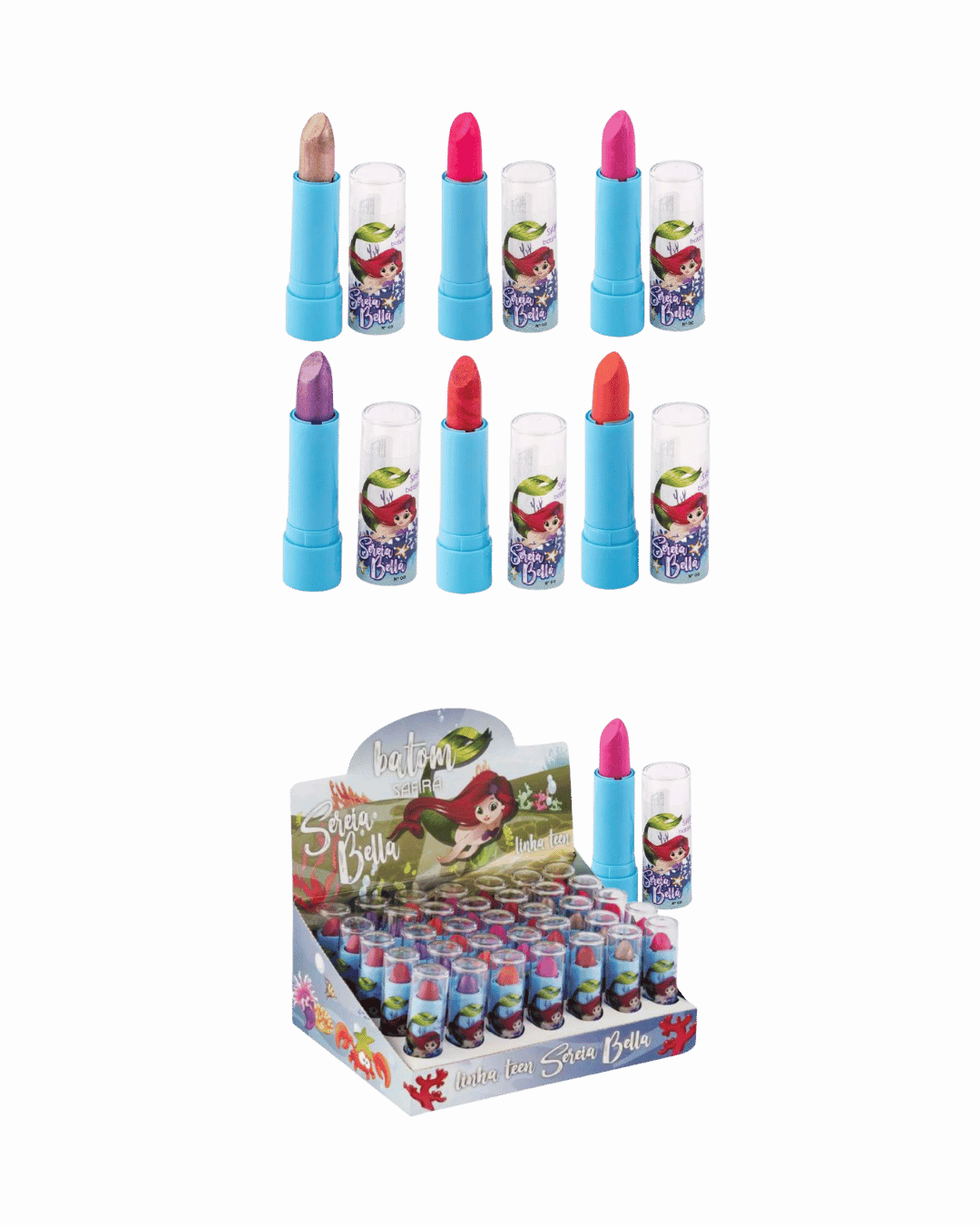 BATOM STICK CREMOSO SEREIA BELLA CX/35 SAFIRA