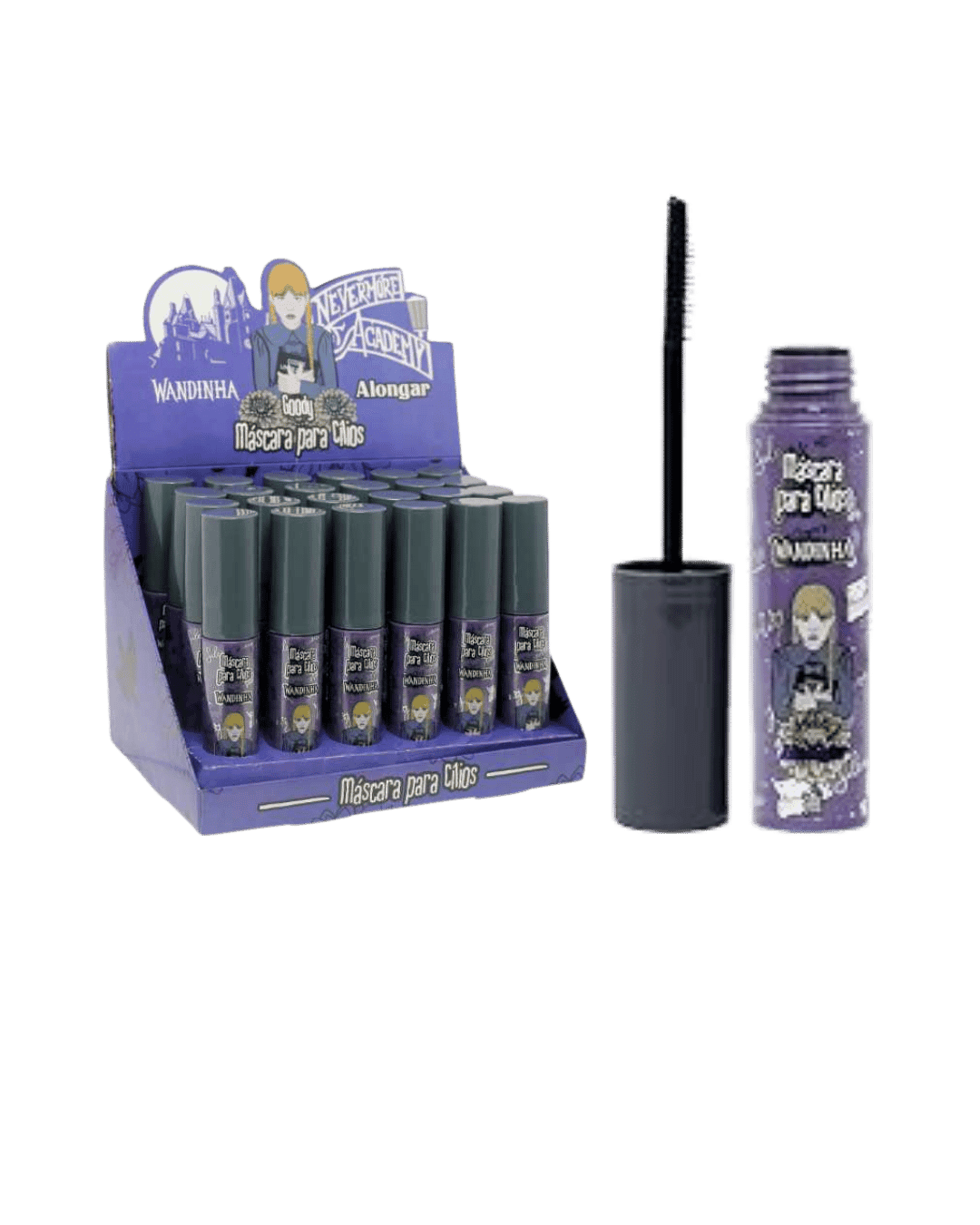 MASCARA PARA CILIOS WANDINHA GOODY ALONGAR CX/24 SAFIRA
