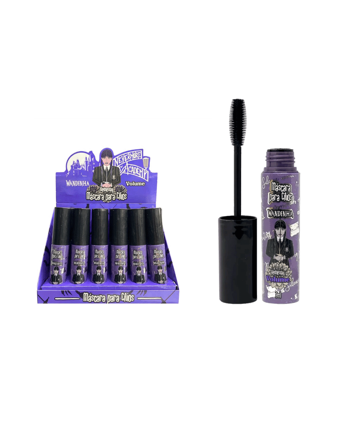 MASCARA PARA CILIOS WANDINHA WEDNESDAY VOLUME CX/24 SAFIRA