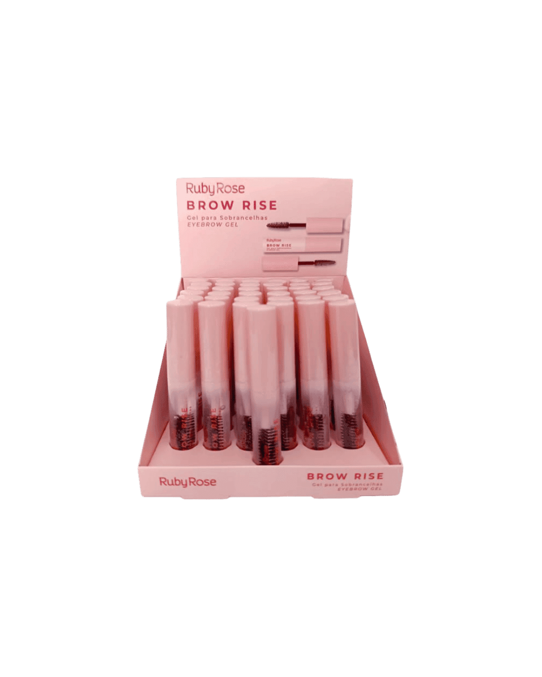 HB E2503 GEL PARA SOBRANCELHA LINHA ROSA RUBY ROSE CX/36