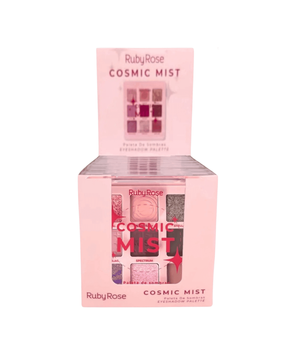 HB E2204 PALETA SOMBRAS COSMIC MIST L ROSA RUBY ROSE CX/12