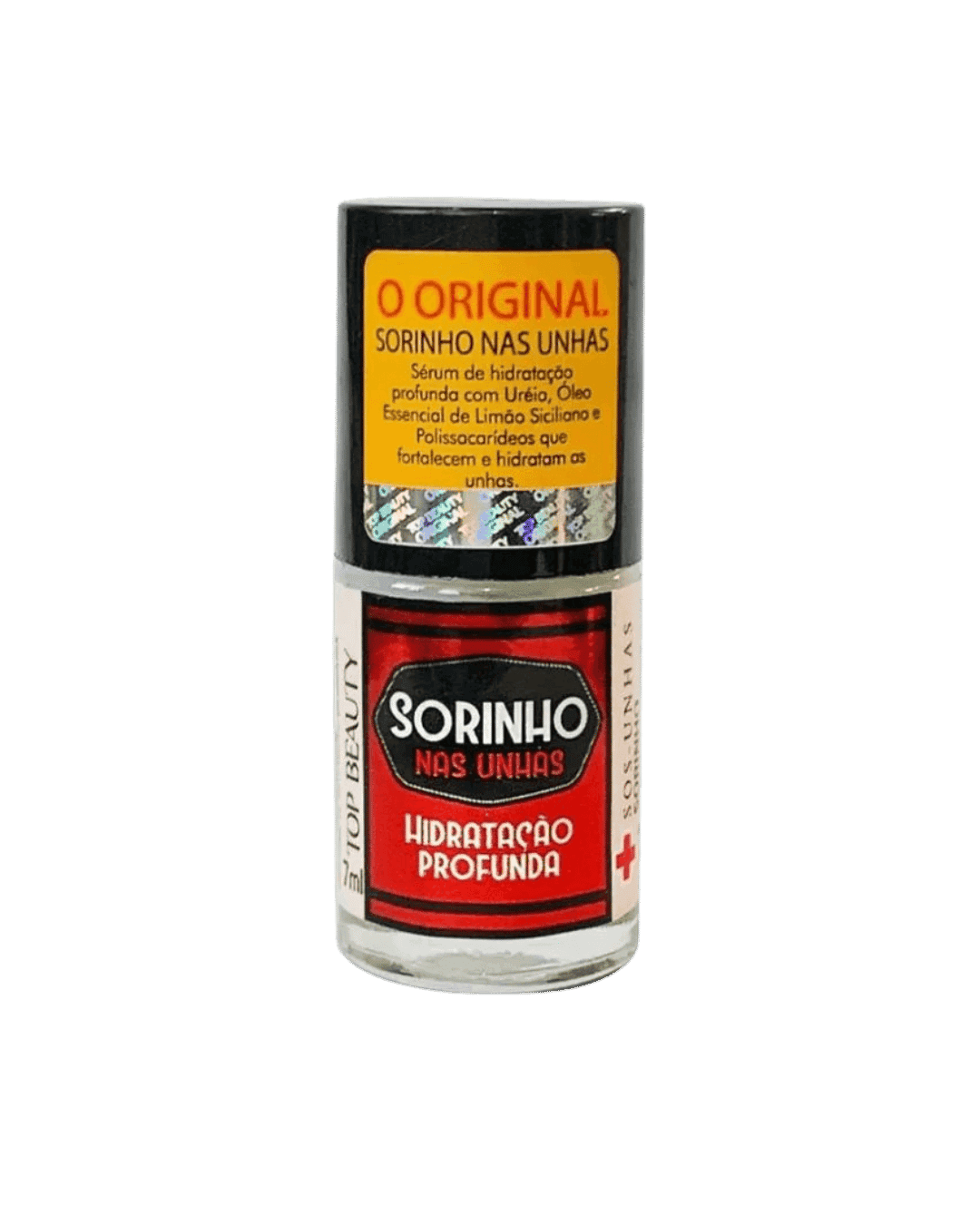 ESMALTE TOP BEAUTY BLISTER SOS SORINHO NAS UNHAS 7ML