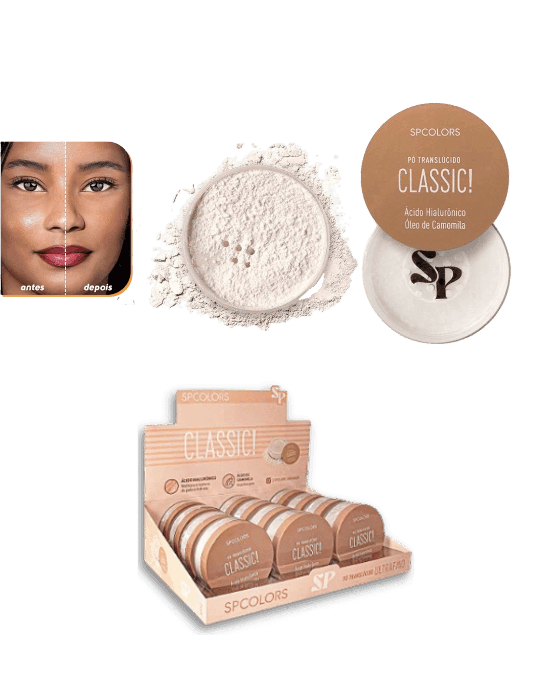 SP442 PO TRANSLUCIDO 15G CLASSIC CX/12 SPCOLORS