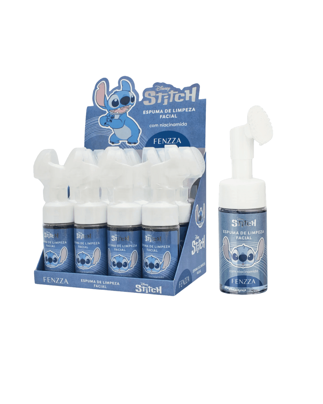 DIS140 ESPUMA DE LIMPEZA FACIAL STITCH CX/12 FENZZA MAKE UP