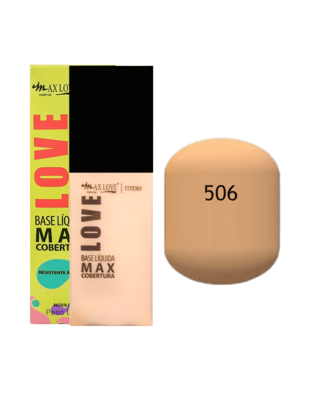 BASE LIQUIDA 506 MAX COBERTURA MAX LOVE