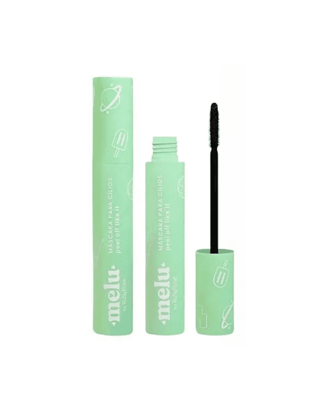 RR-5151-2 MASCARA PARA CILIOS PEEL OFF MELU RUBY ROSE CX/12
