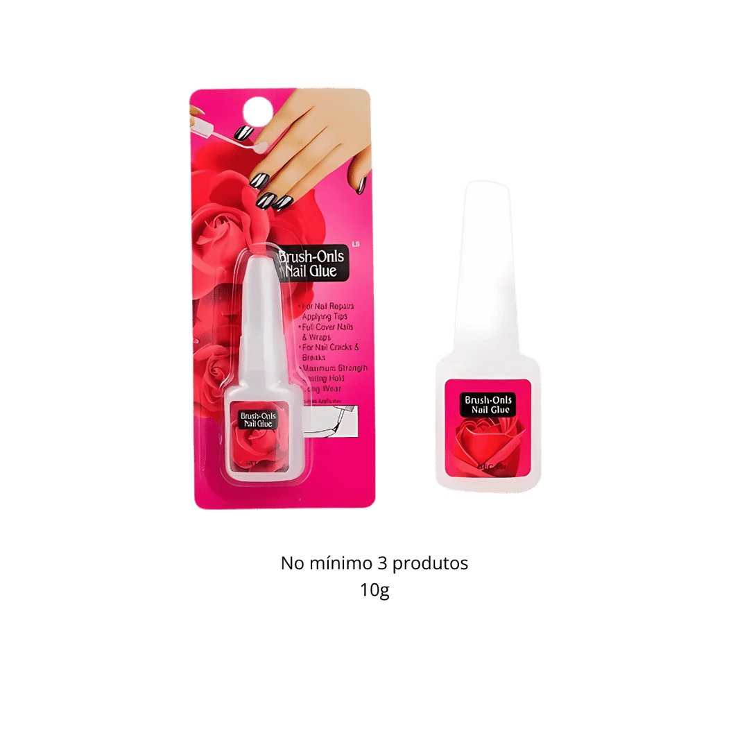 HB501 COLA A BASE DE AGUA PARA UNHA POSTICA 10GR RUBY ANJO